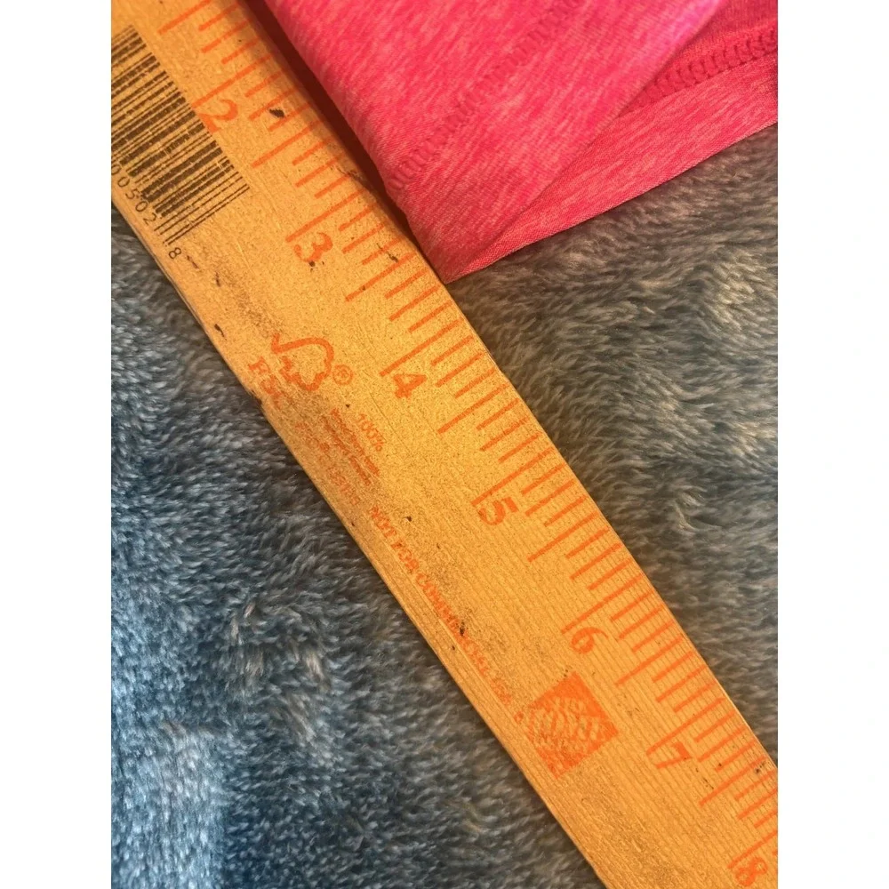 Reebok Athletic Performance Shorts 2XL Women Heathered Pink Red Activewear